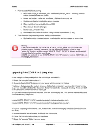 XOOPS 2.5.x Installation Guide | PDF