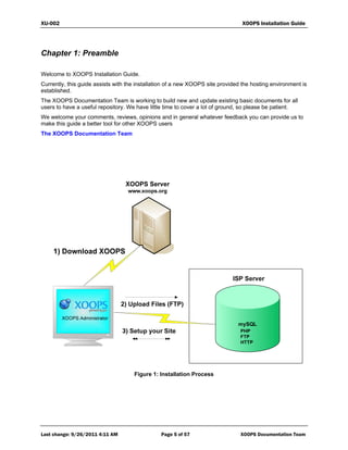 XOOPS 2.5.x Installation Guide | PDF