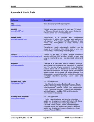 XOOPS 2.5.x Installation Guide | PDF