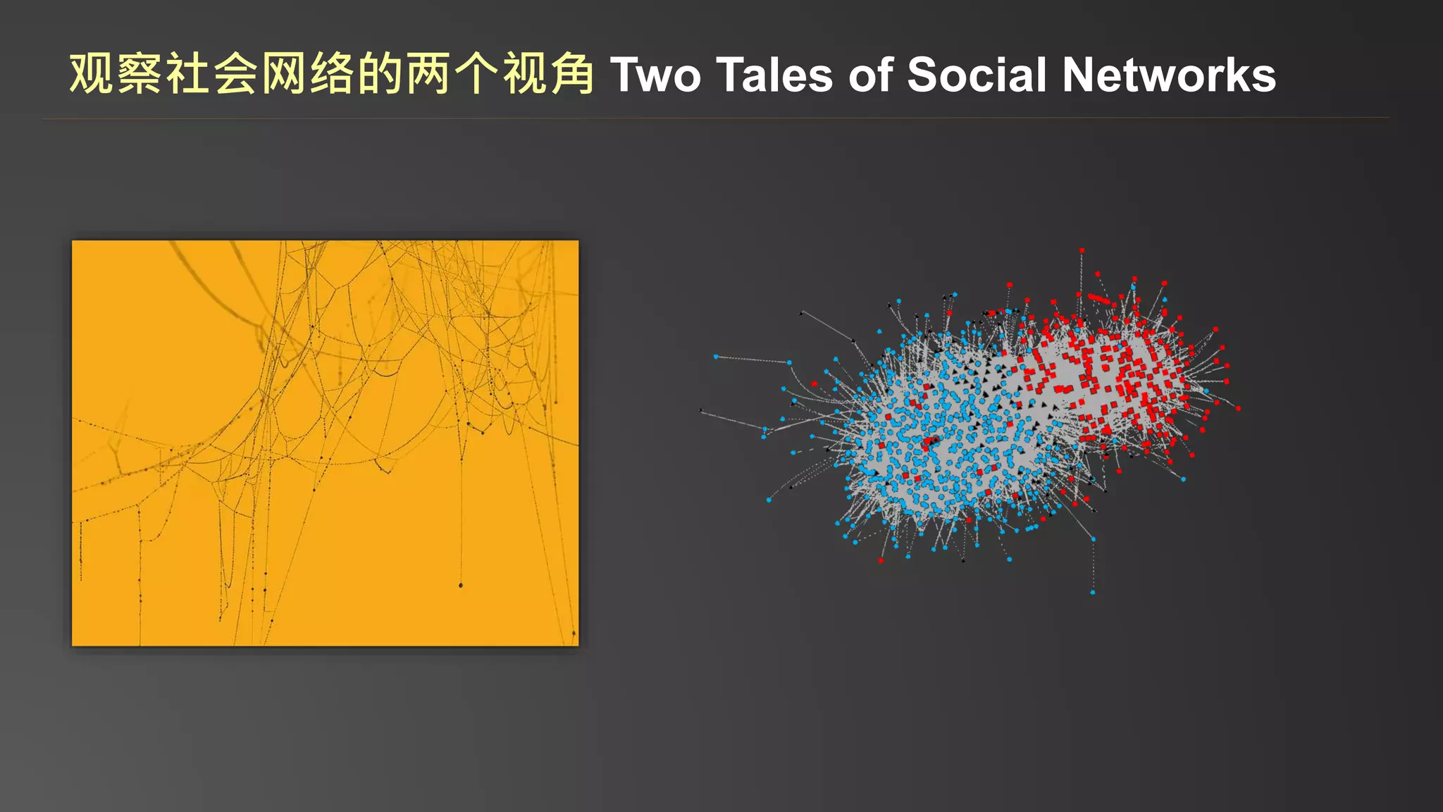 观察社会网络的两个视角 Two Tales of Social Networks
 