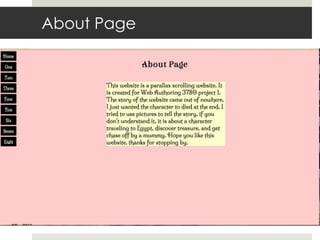About Page
 