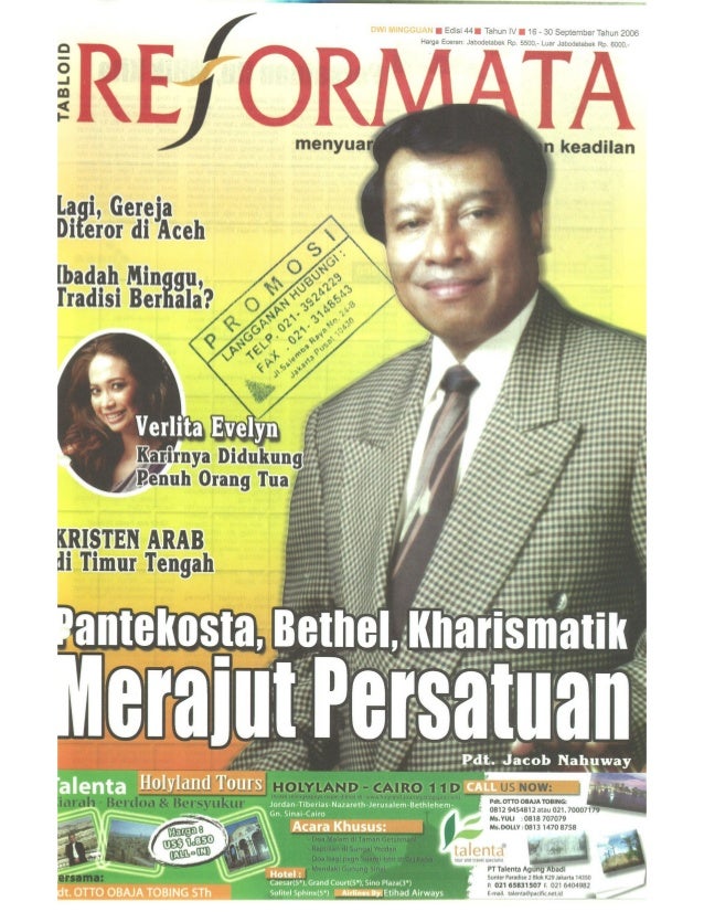 Tabloid Reformata Edisi 44 September Minggu Ii 2006