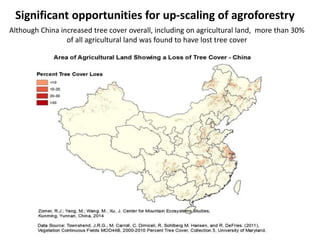 Agroforestry: a trend in global land use | PPTX