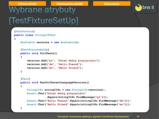 xUnit - narzędzie do testowania
