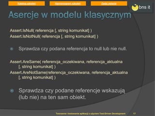 xUnit - narzędzie do testowania