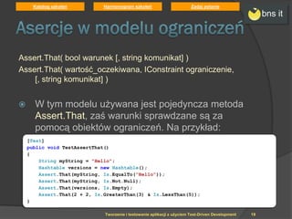 xUnit - narzędzie do testowania