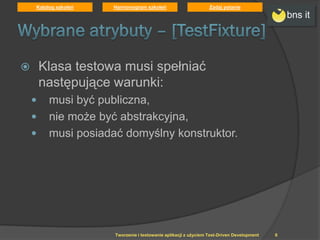 xUnit - narzędzie do testowania