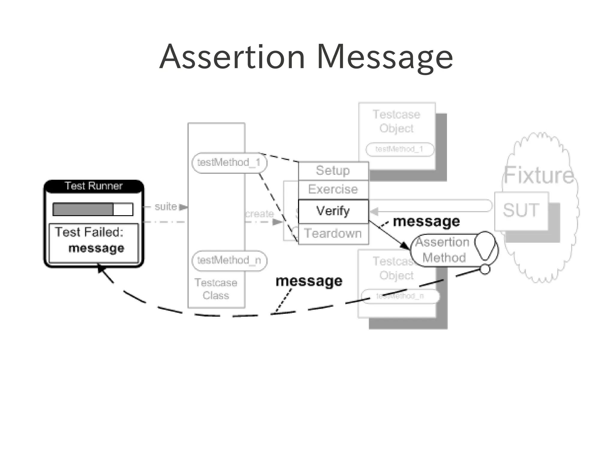 Assertion Message
 
