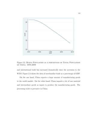 4 
sectors. Then I review the application of the framework of structural change 
to study a variety of issues in developing countries. I also review the recent 
development of theoretical models of structural change both in closed economy 
setup and in an open economy setup. 
 