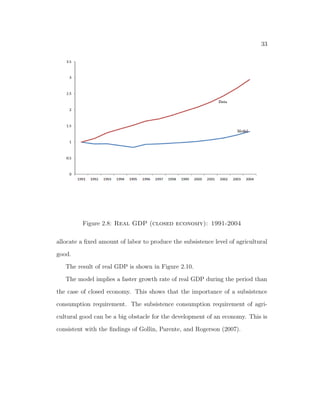 11 
open economy setup among other papers. Matsuyama (1992) and Matsuyama 
(2009)  