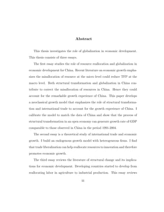 Dedication 
To Bai Jieru, for her unending love and support 
ii 
 