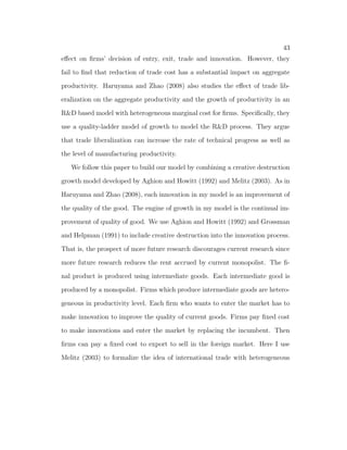 14 
Figure 2.2: Rural Population as a percentage of Total Population 
of China: 1970-2009 
and international trade has increased dramatically since the accession to the 
WTO. Figure 2.4 shows the data of merchandize trade as a percentage of GDP. 
On the one hand, China exports a large amount of manufacturing goods 
to the world market. On the other hand, China imports a lot of raw material 
and intermediate goods as inputs to produce the manufacturing goods. The 
processing trade is pervasive in China. 
 