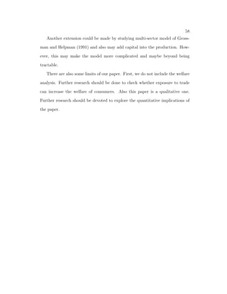 nal manufacturing good sector, Amt is the pro- 
ductivity of the sector, kmt is the capital used in the sector, lmt is the labor 
allocation in this sector, Xt is the intermediate good used in the production of 
 