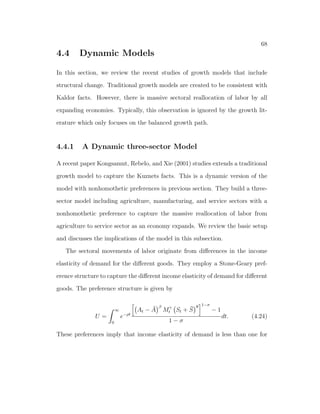 nal manufacturing good and the rest of world has a comparative 
advantage in producing intermediate good. Hence the pattern of trade is that 
China imports intermediate manufacturing good and export  