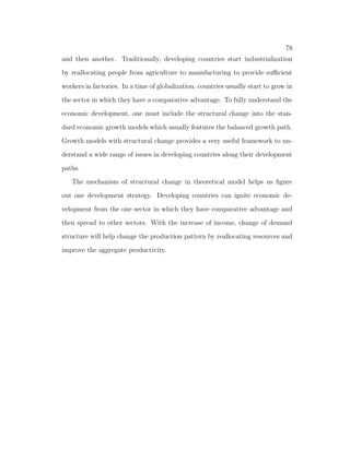 rms problems give us the labor allocation in dierent 
sectors given prices. The FOCs for  