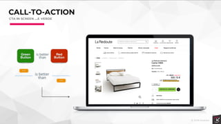 CALL-TO-ACTION
CTA IN SCREEN ….E VERDE
JUNTAR AO CARRINHO
 