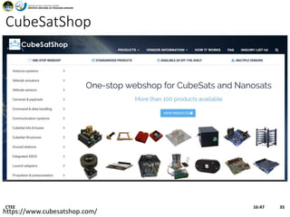 CubeSatShop
https://www.cubesatshop.com/
16:47CTEE 35
 