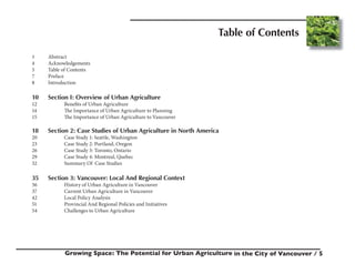 Growing Space: The Potential for Urban Agriculture in the City of ...