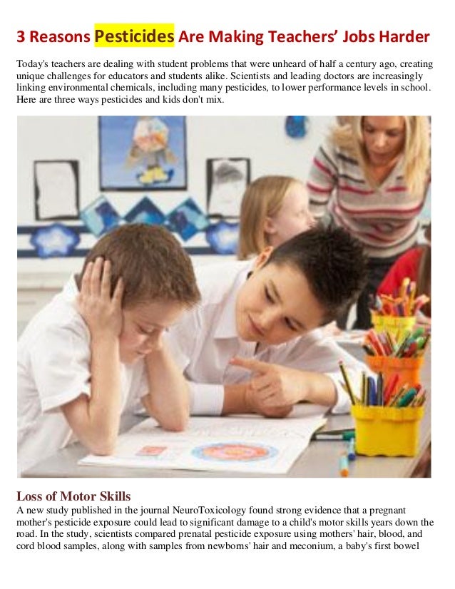 Evidence Linking Chemicals And Learning >> Pesticides Chemicals Hurt Your Child S Health Comprehension Evidence Linking Chemicals And Learning >> Pesticides Chemicals Hurt Your Child S Health Comprehension