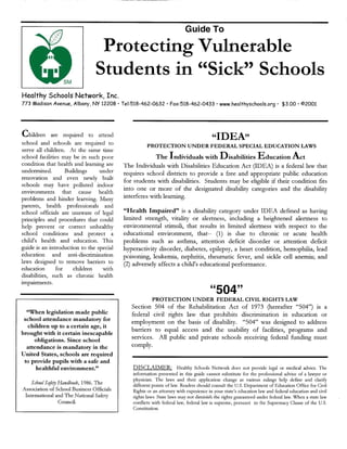 Protecting Vulnerable Students In Sick Schools