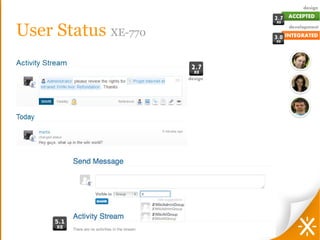 User Status XE-770
 