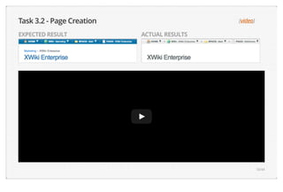 (video) 
Task 3.2 - Page Creation 
EXPECTED RESULT ACTUAL RESULTS 
Safari Power Saver 
Click to Start Flash Plug-in 
18/44 
 
