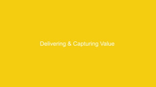 Proprietary and ConfidentialProprietary and Confidential
Delivering & Capturing Value
 