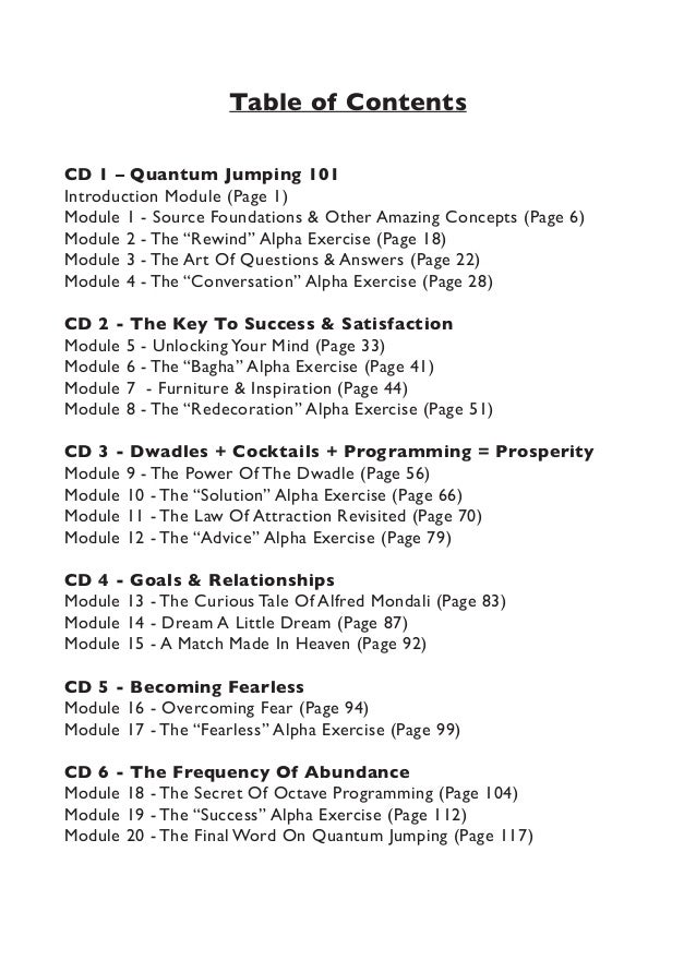 Module 7 Quantum Jumping Souces