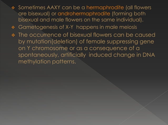 XX-XY sex determination in plants | PDF | Genetics | Science