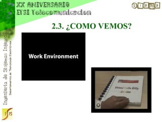 2.3. ¿COMO VEMOS?
 