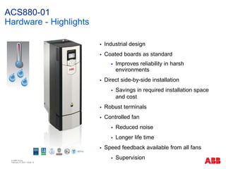 Acs880 All-compatible ABB industrial drives | PPTX