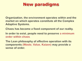 ComplexAdaptiveSystemsIn the 70’s of the previous century, scientists from various fields discovered that different Complex Adaptive Systems share common features and may be effectively analyzed and examined as a group, despite their diverse origins.