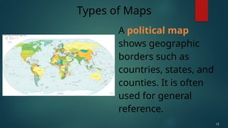 Geographic Border Example online visualization tool for mapping in | PPTX
