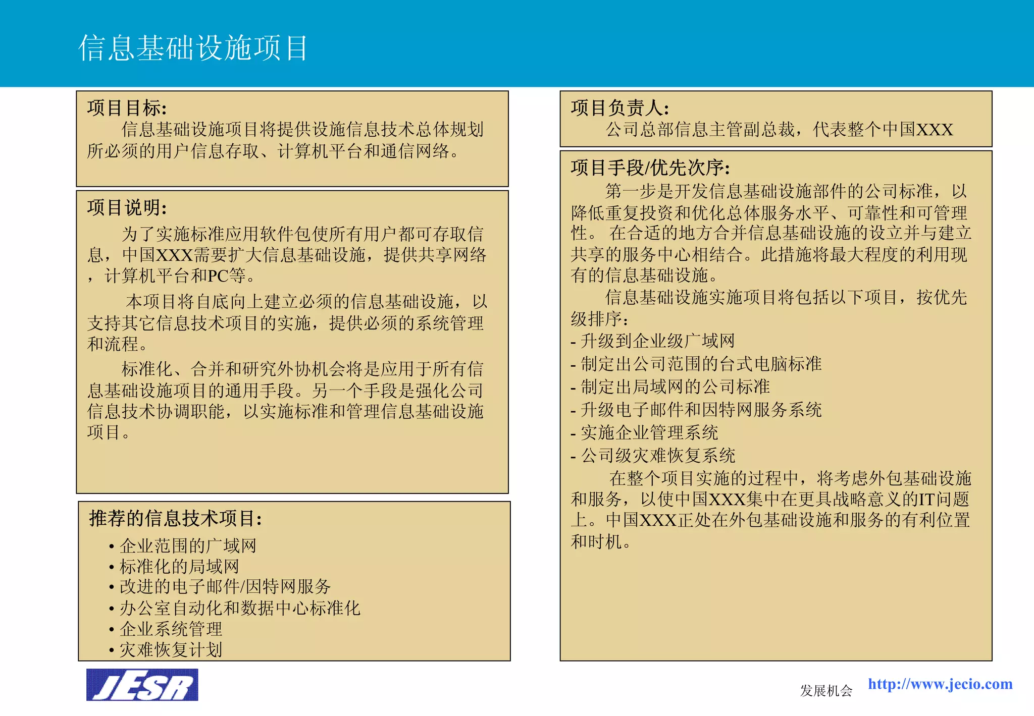 Xx公司It战略规划报告