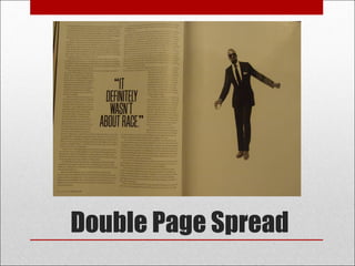 Double Page Spread
 