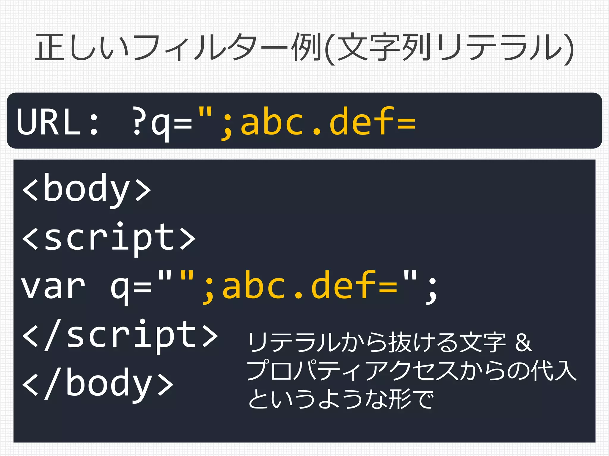 みやすく
(j|(&[#()[].]x?0*((74)|(4A)|(106)|(6A));?))
([t]|(&(([#()[].]x?0*(9|(13)|(10)|A|D);?)|(tab;)|(new
line;))))*
(a|(&[#()[].]x?0*((65)|(41)|(97)|(61));?))
([t]|(&(([#()[].]x?0*(9|(13)|(10)|A|D);?)|(tab;)|(new
line;))))*
～ 省略 ～
(t|(&[#()[].]x?0*((84)|(54)|(116)|(74));?))
([t]|(&(([#()[].]x?0*(9|(13)|(10)|A|D);?)|(tab;)|(new
line;))))*
(:|(&(([#()[].]x?0*((58)|(3A));?)|(colon;)))).
j があり、
 