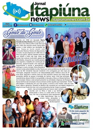 XXVIII edição do jornal itapiúna news