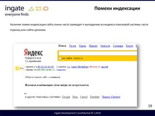 ДУБЛИ КОНТЕНТАIngate Development \ Confidential © \ 2010