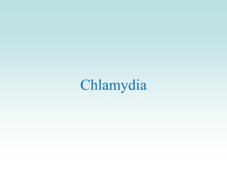 Chlamydia
 