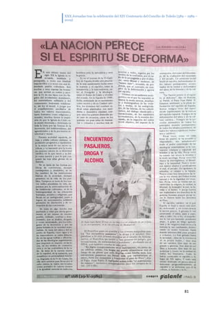 XXX Jornadas tras la celebración del XIV Centenario del Concilio de Toledo (589 – 1989 –
2019)
81
 