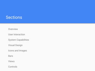 Human Interface Guidelines for iOS, by Apple | PPTX