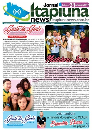 XXXI edição do Jornal Itapiúna News
