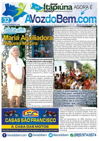 XXXII Edição do Jornal Itapiúna News / avozdobem.com
