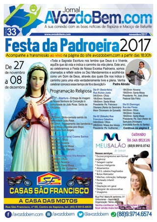 XXXIII Edição do Jornal avozdobem.com