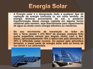 Trabalho Sobre Energia Solar