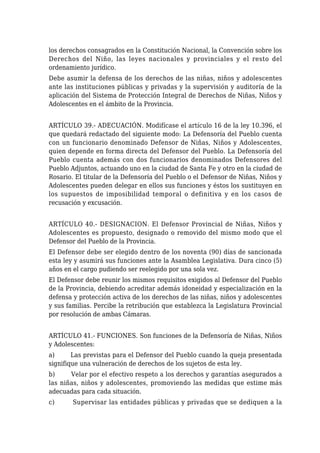PROMOCIÓN Y PROTECCIÓN INTEGRAL DE LOS DERECHOS DE LAS NIÑAS, NIÑOS Y ...
