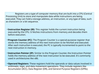 Comprehensive Overview of CPU Subsystems and Control Units in Computer ...
