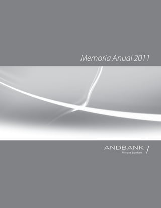 Memoria Anual 2011
 