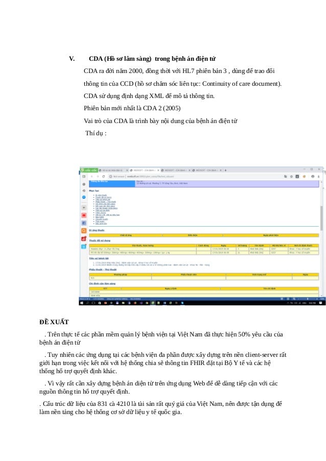 Xây dựng cấu trúc bệnh án điện tử trên nền hl7 fhir và cda | PDF