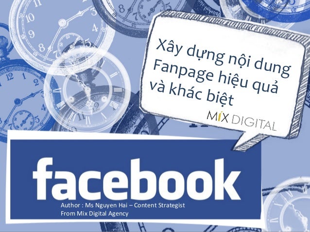 Kết quả hình ảnh cho ná»i dung fanpage